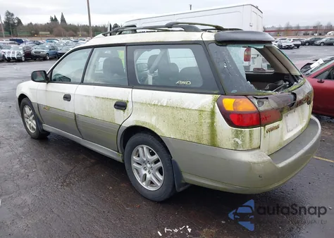 2002 Subaru Outback z USA, uszkodzony, nr VIN 4S3BH665026656559